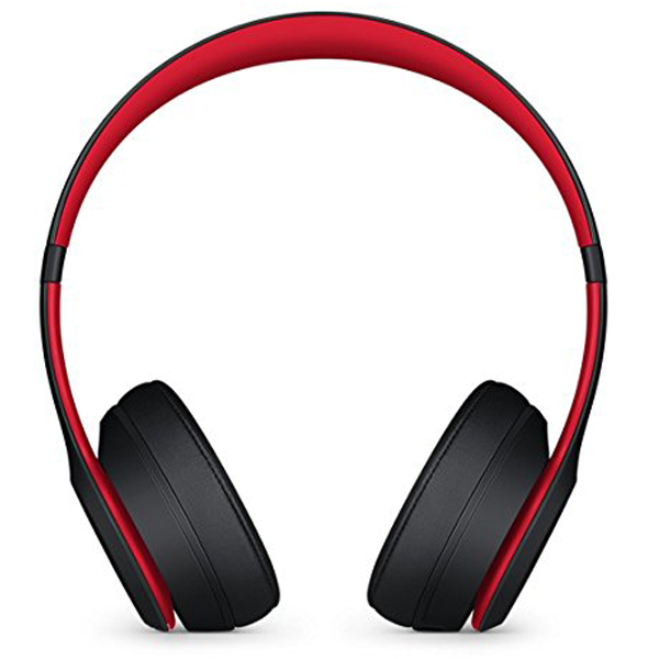 red and black beat headphones