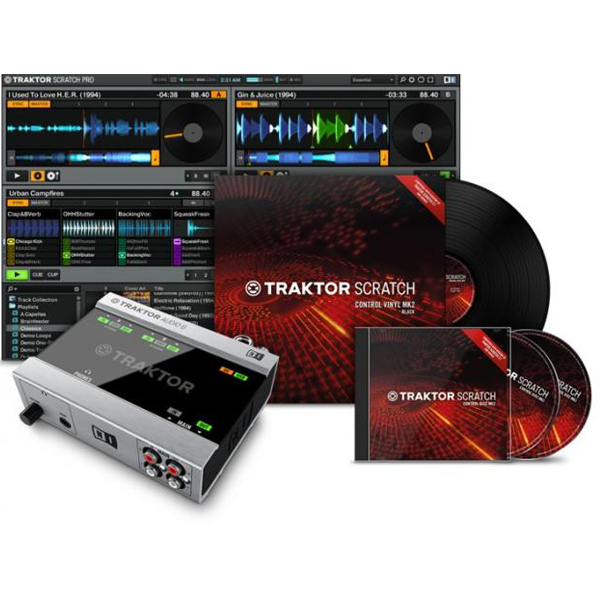 Native Instruments Traktor Scratch A6 Digital Vinyl System 