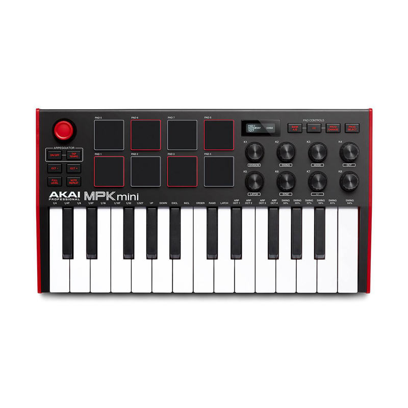 akai mpk mini laptop keyboard